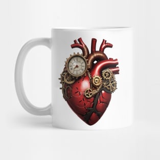 Steampunk Heart Mug